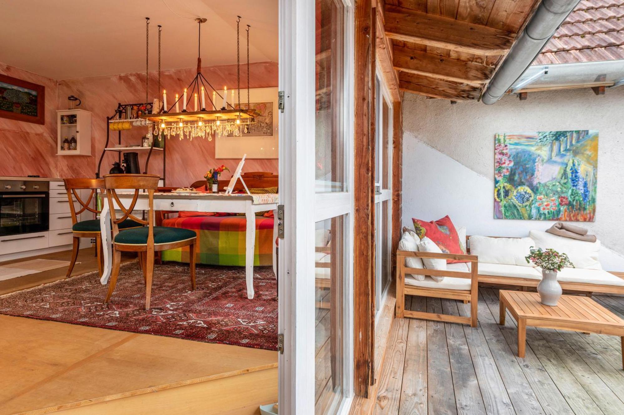 Haus Der Malerin Andrea Gawaz Apartamento Mullheim  Exterior foto